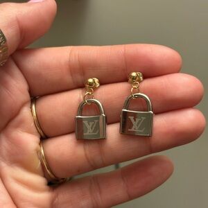 LV silver and gold Earrings